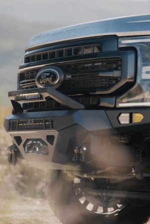 Ford Super Duty F-350 Front Bumper - DV8 Offroad - Spec Series - Black - `17-`22